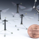 Illustration for article titled Dont Get Paranoid, But There Are Now Insect-Sized Flying Robots